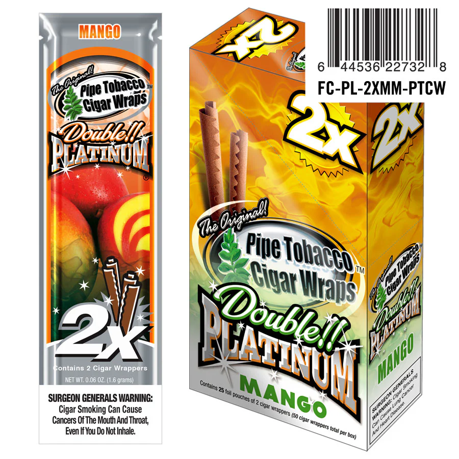 Double Platinum Flavoured Blunt Wraps - Image 2