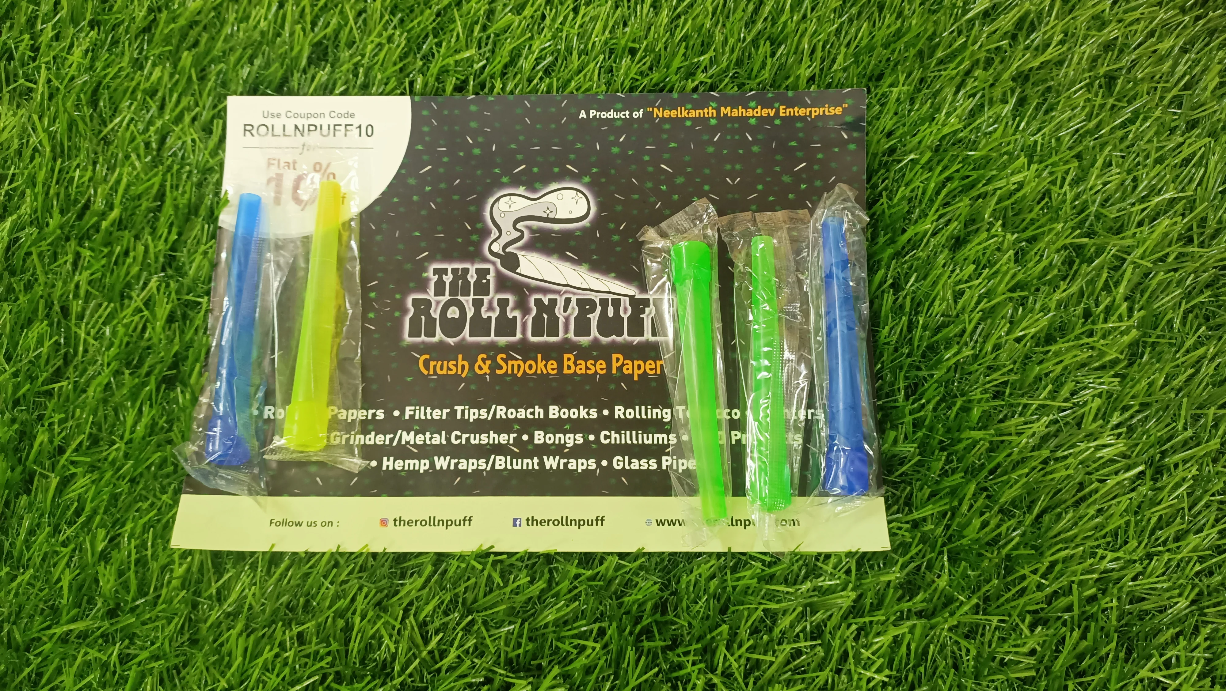 Hookah Mouth Piece Filter (Disposable) (Pack Of 5)