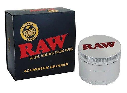 Raw Aluminium Grinder 56mm - Image 2