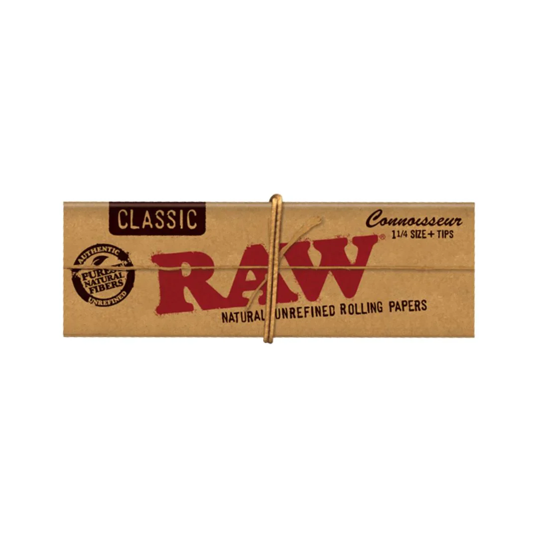 RAW CLASSIC CONNOISSEUR 1 1/4TH SKIN + TIPS