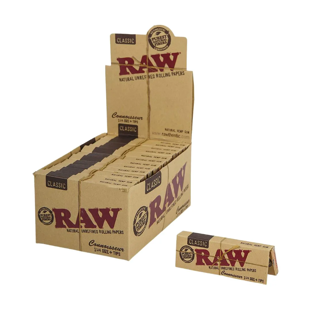 RAW CLASSIC CONNOISSEUR 1 1/4TH SKIN + TIPS - Image 2