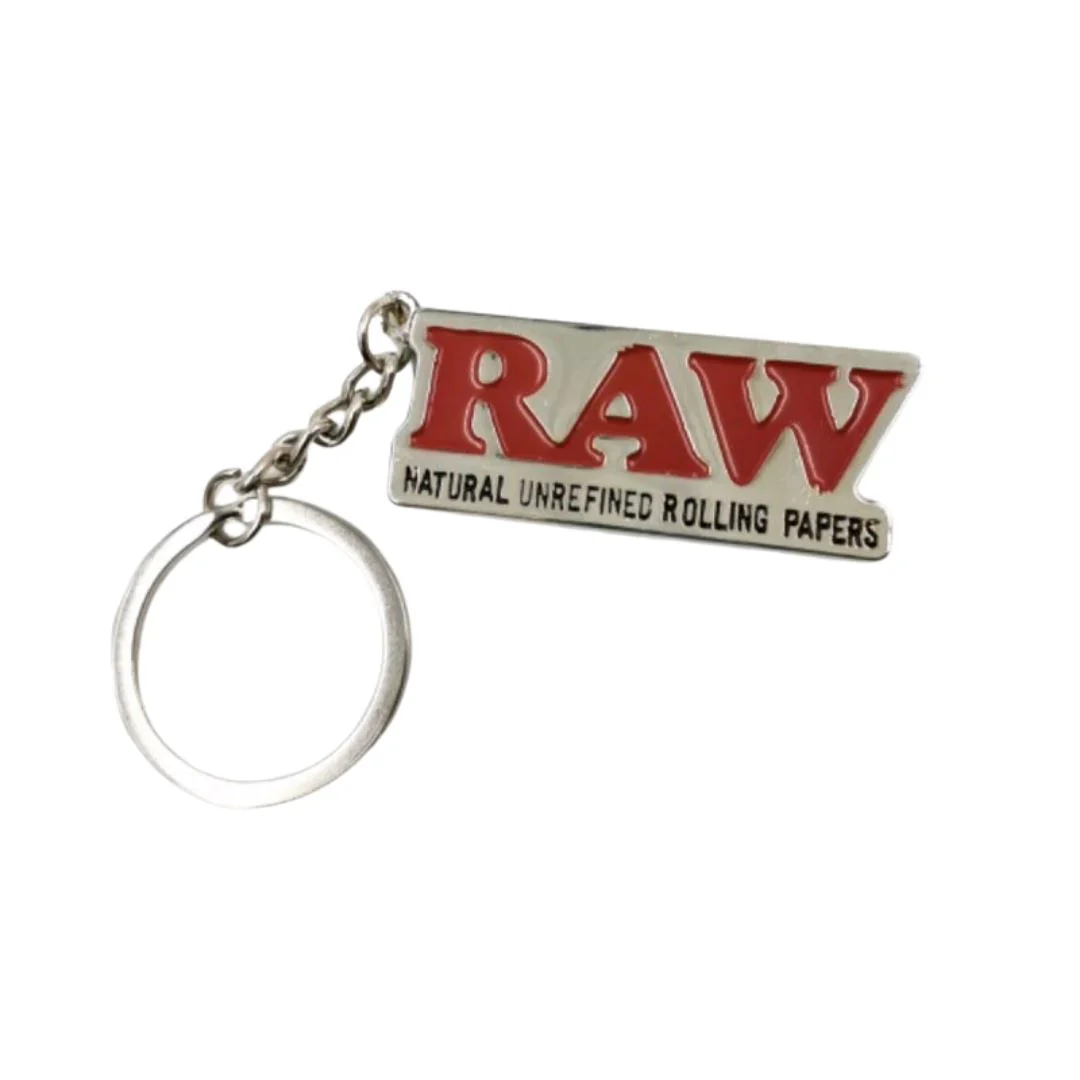 RAW KEYCHAIN - SILVER METAL
