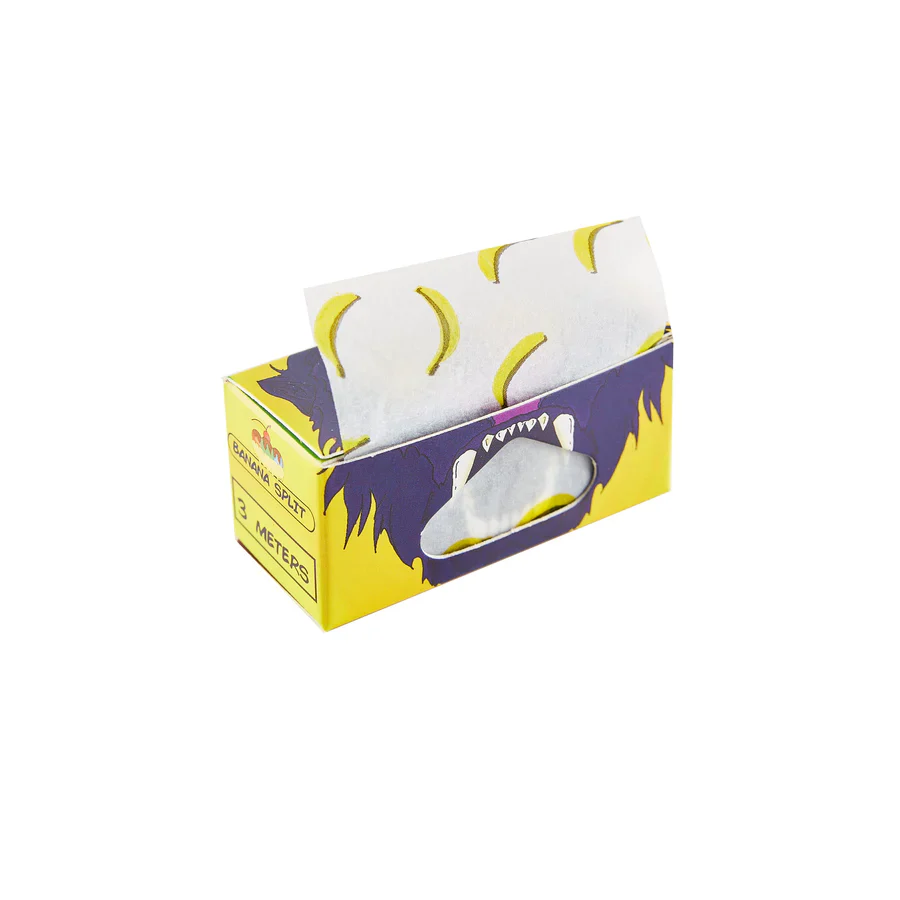 Slimjim Banana Split Flavoured Roll-3mtr