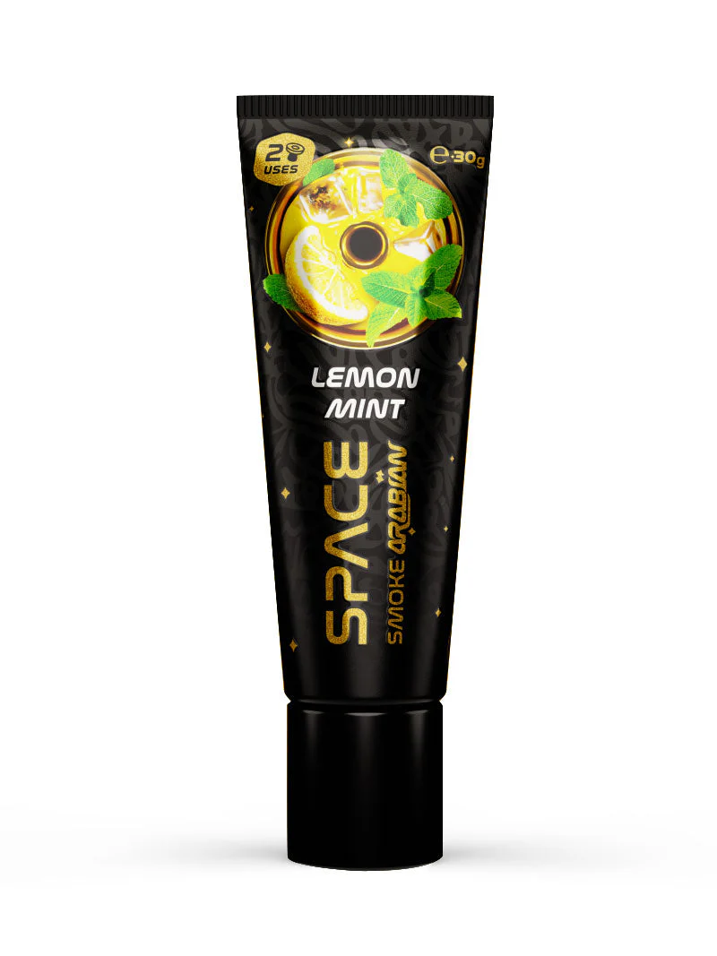 Space Smoke Lemon Mint Flavour Hookah Paste