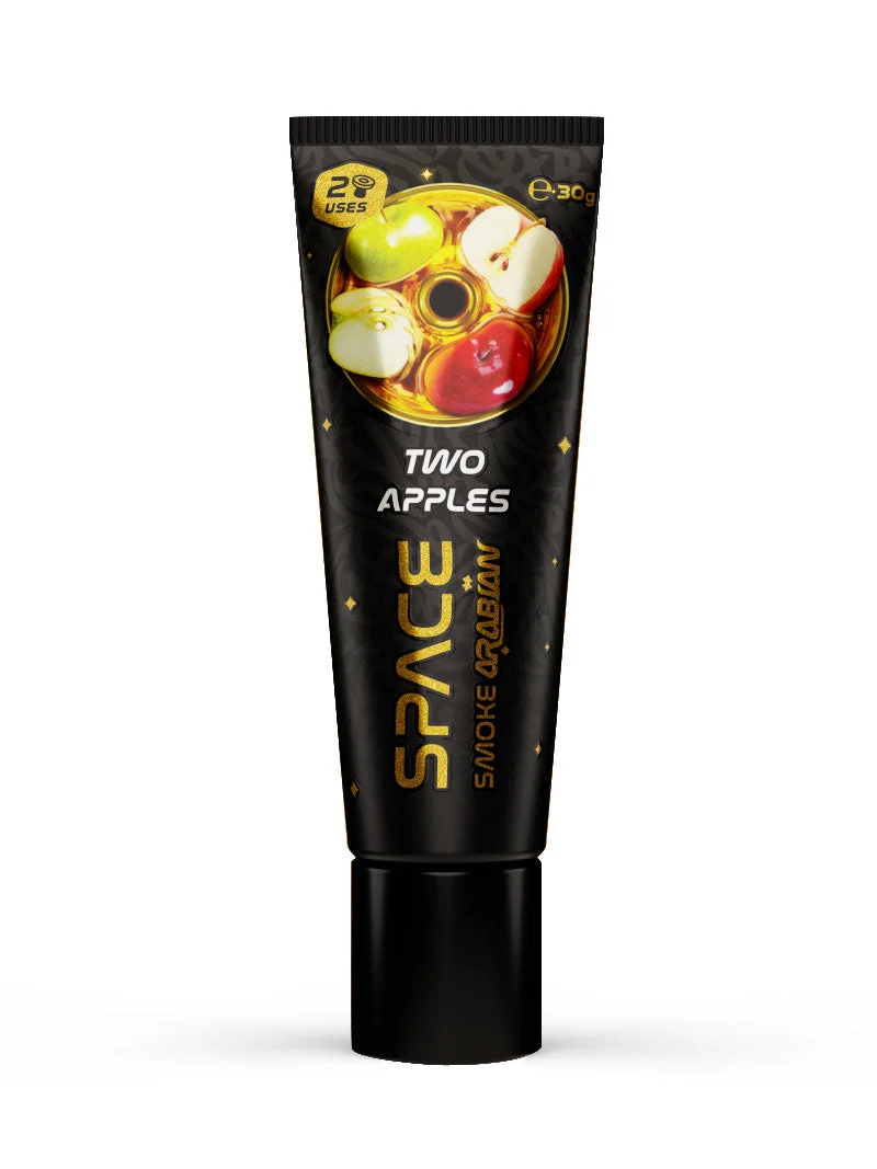 Space Smoke Two Apples Flavour Hookah Paste