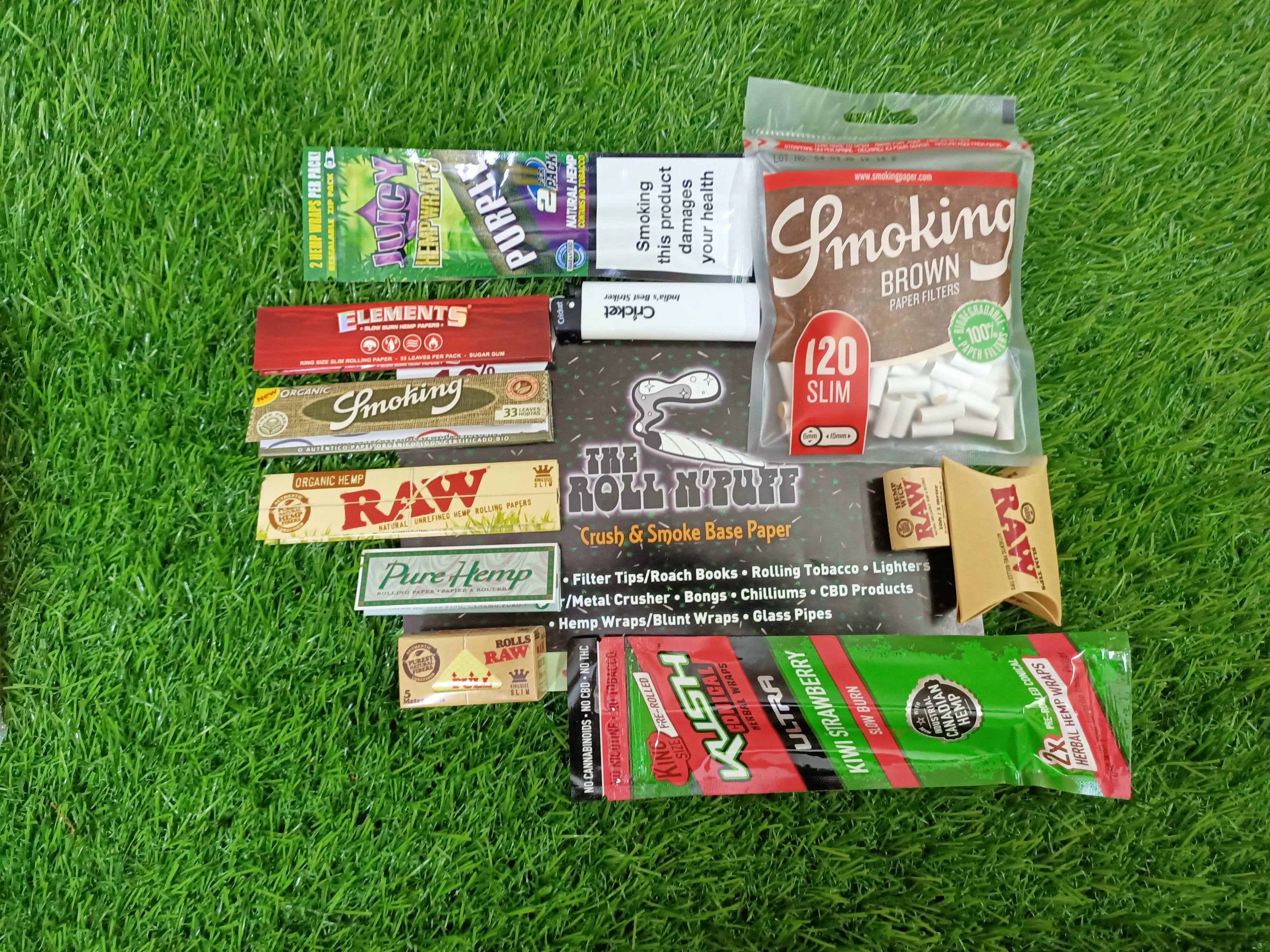 The RollGanic Combo | The Roll N Puff